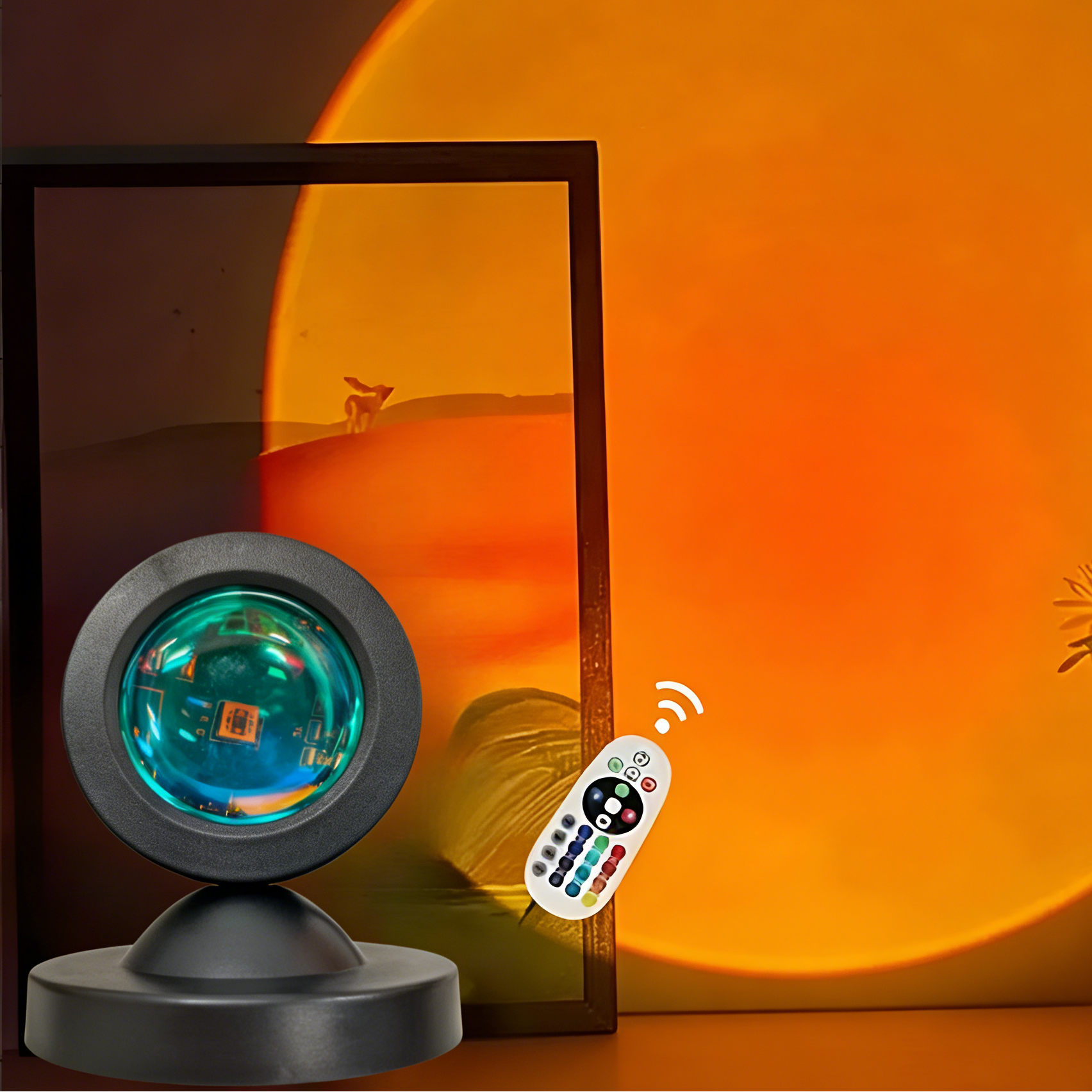 Luna Sunset Projection Lamp