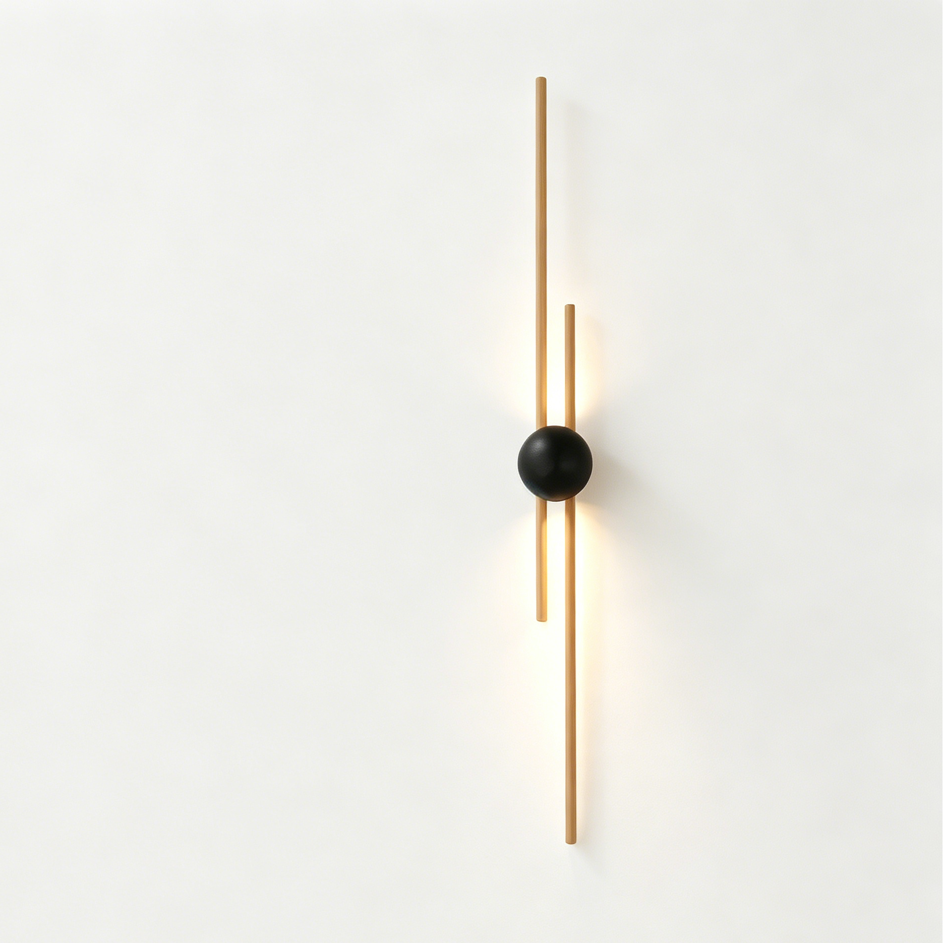 Linea Noir Minimalist Wall Sconce