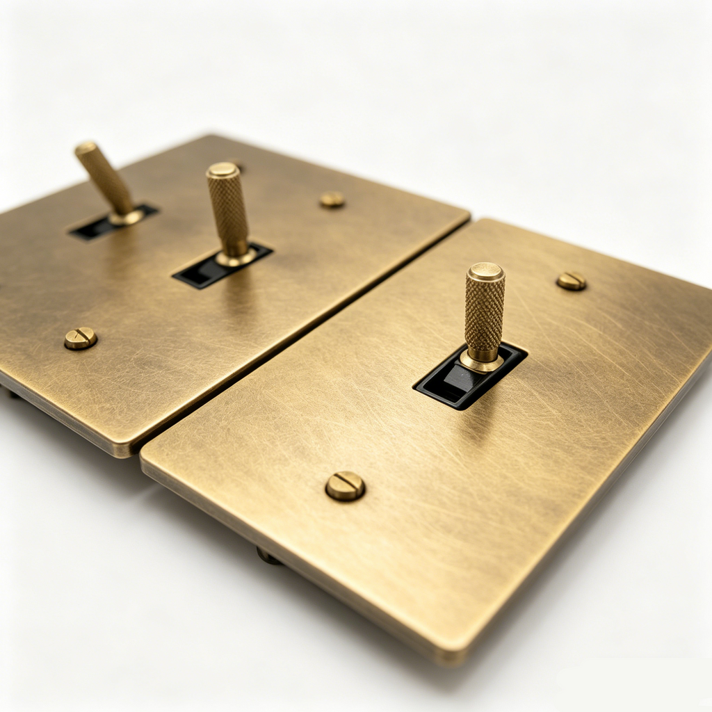 Retro Brass Electrical Kit
