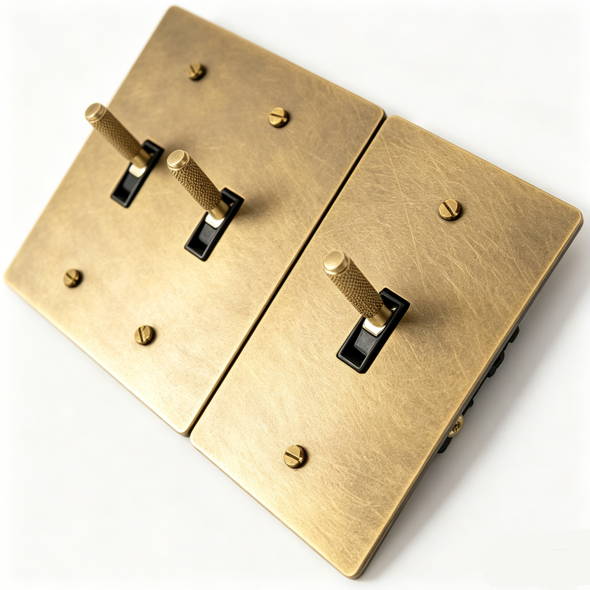 Retro Brass Electrical Kit
