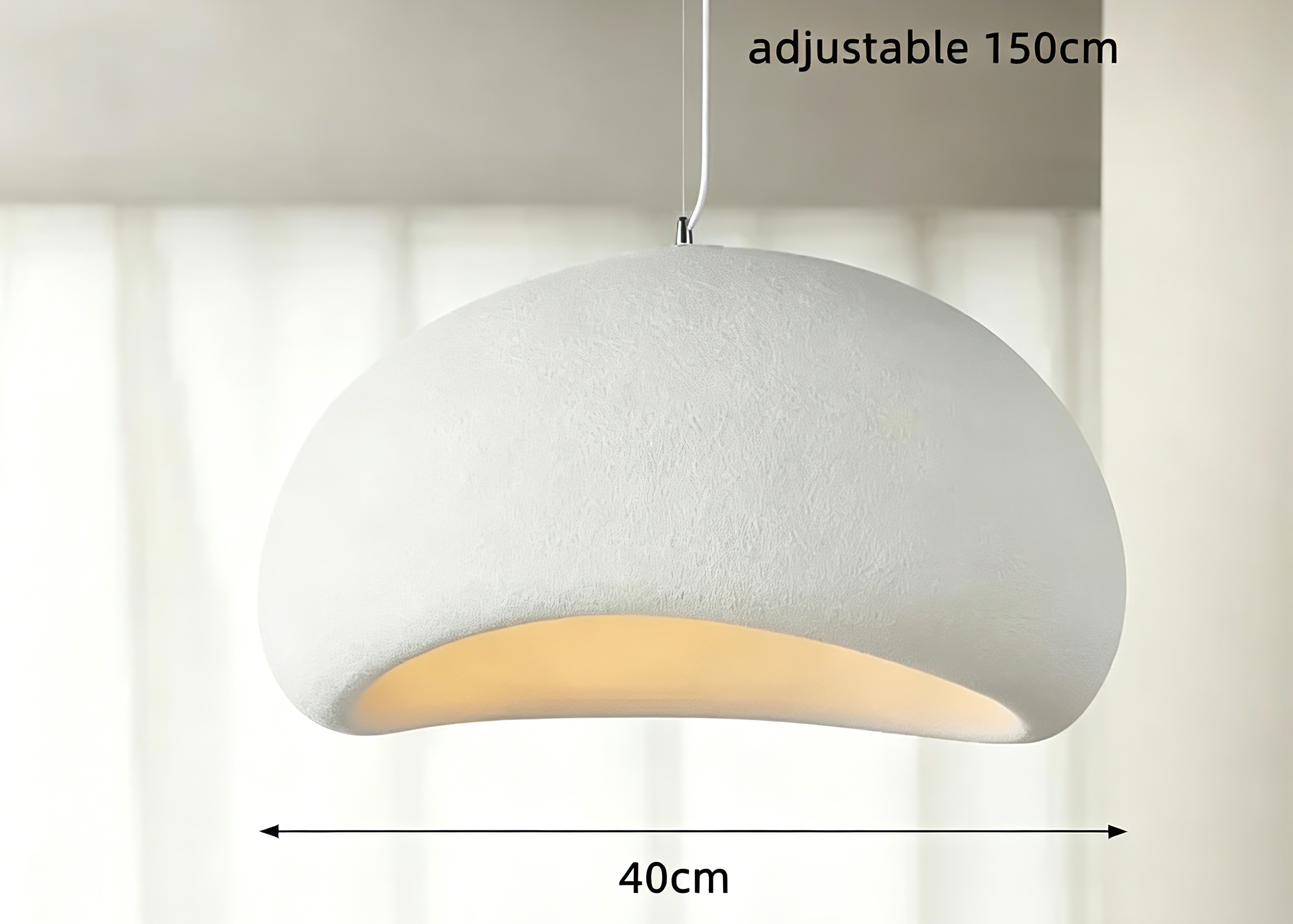 Kanso Wabi Sabi Pendant Light