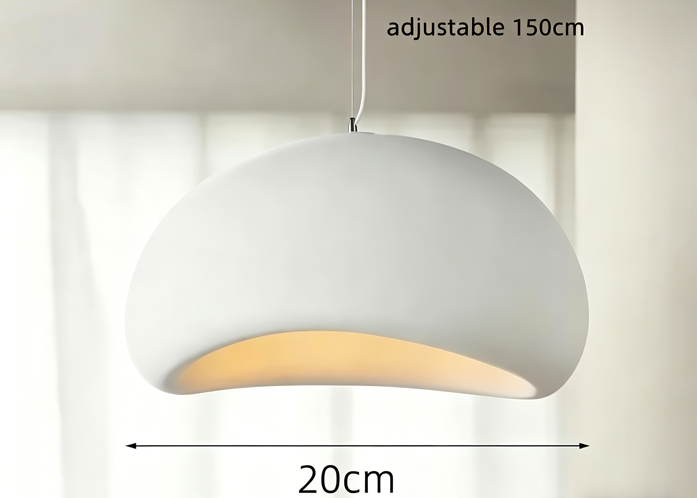 Kanso Wabi Sabi Pendant Light