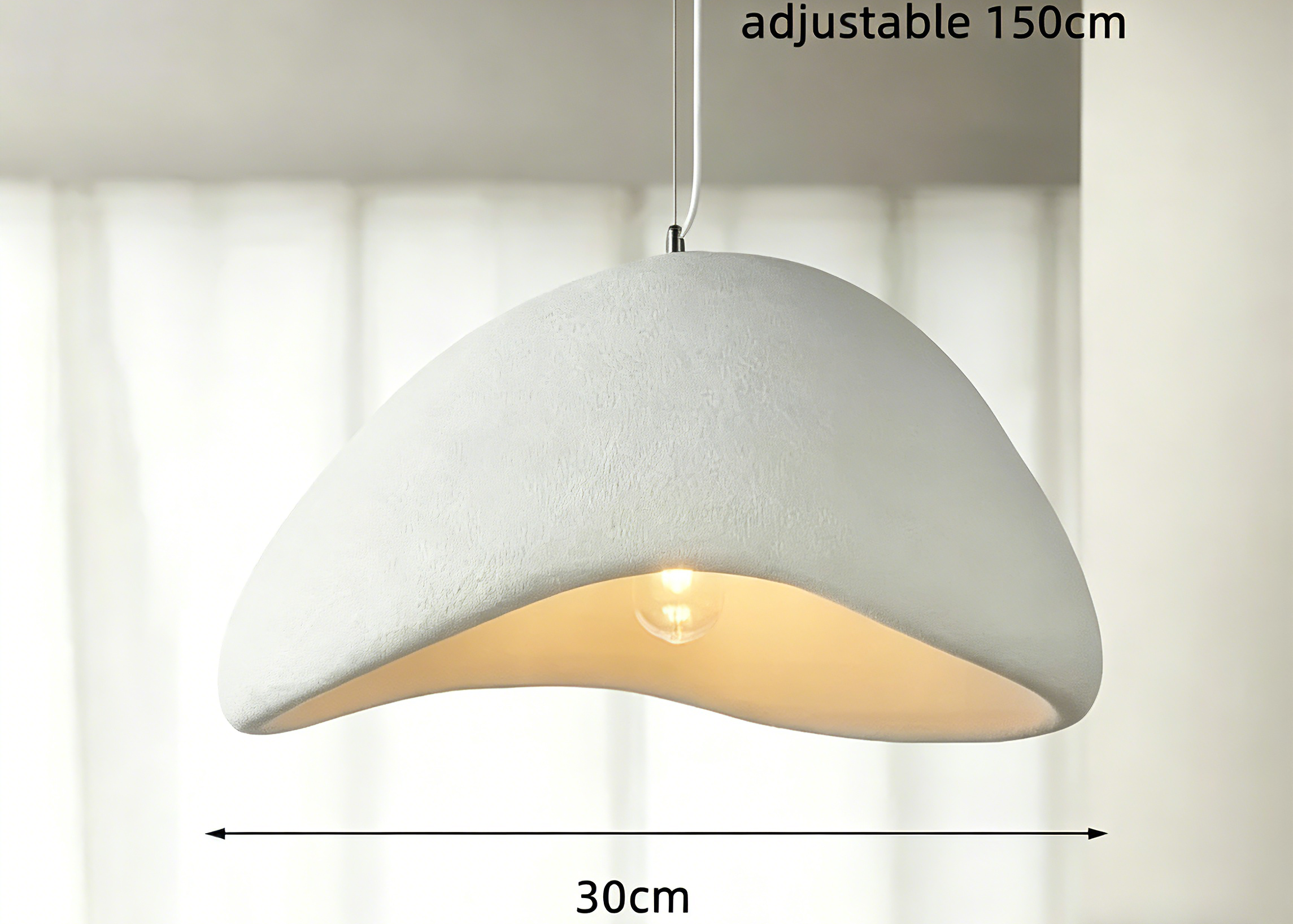 Kanso Wabi Sabi Pendant Light