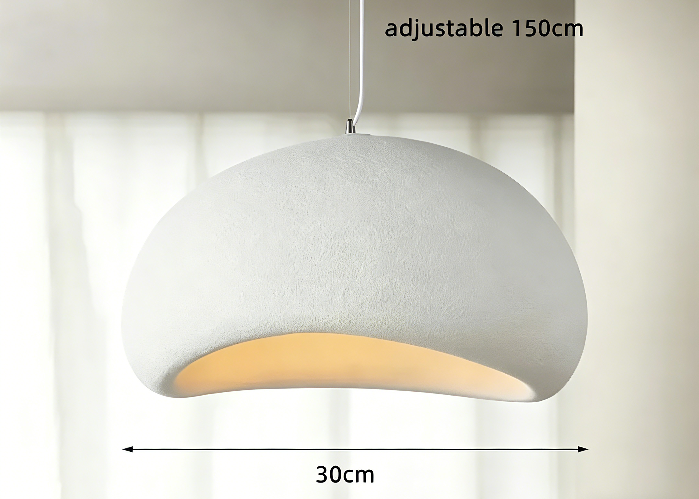 Kanso Wabi Sabi Pendant Light