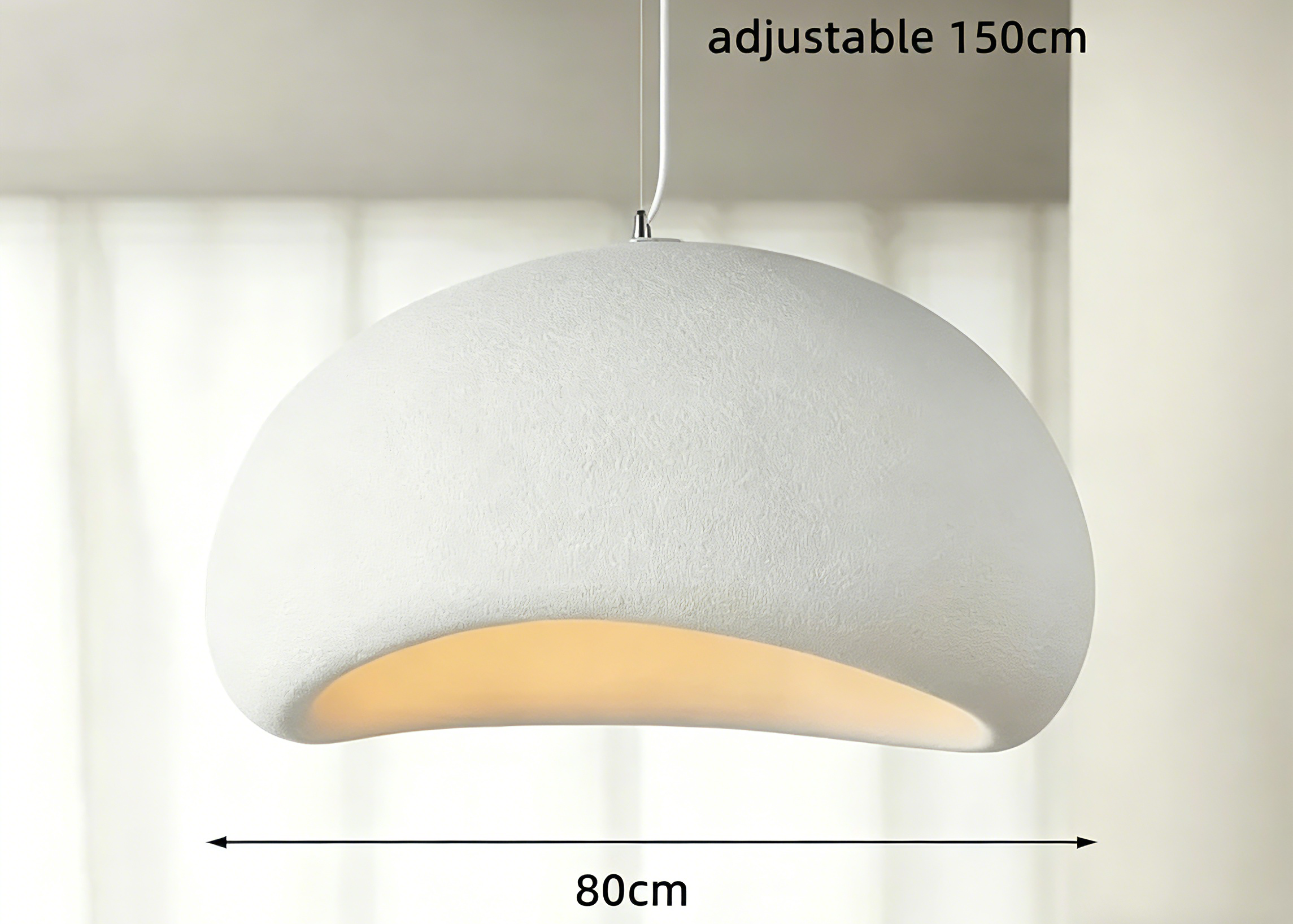 Kanso Wabi Sabi Pendant Light