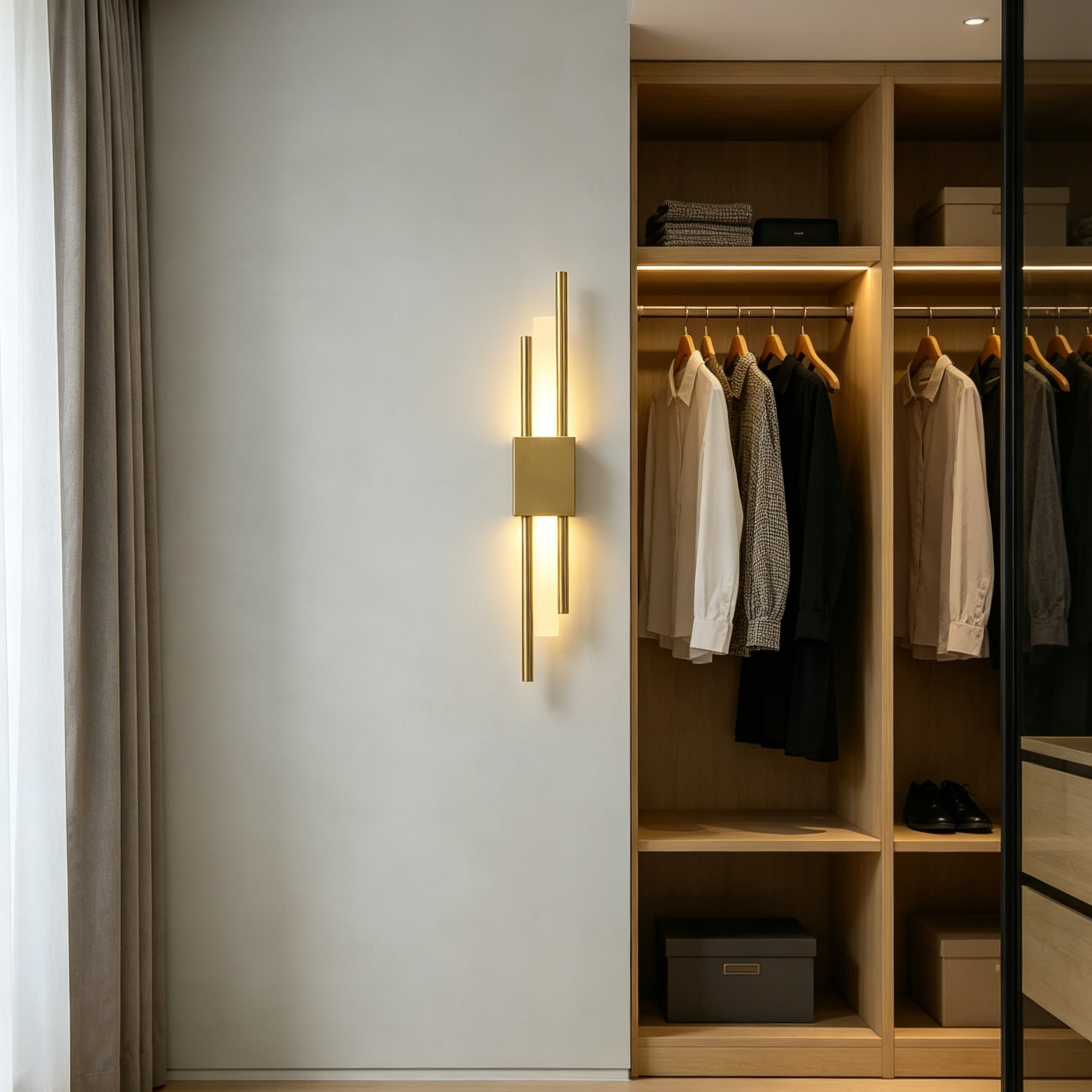 Ellie Brass Wall Sconce
