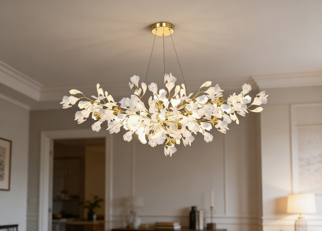 Celeste Gingko Chandelier