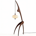 Ren Wooden Wabi-Sabi Floor Lamp