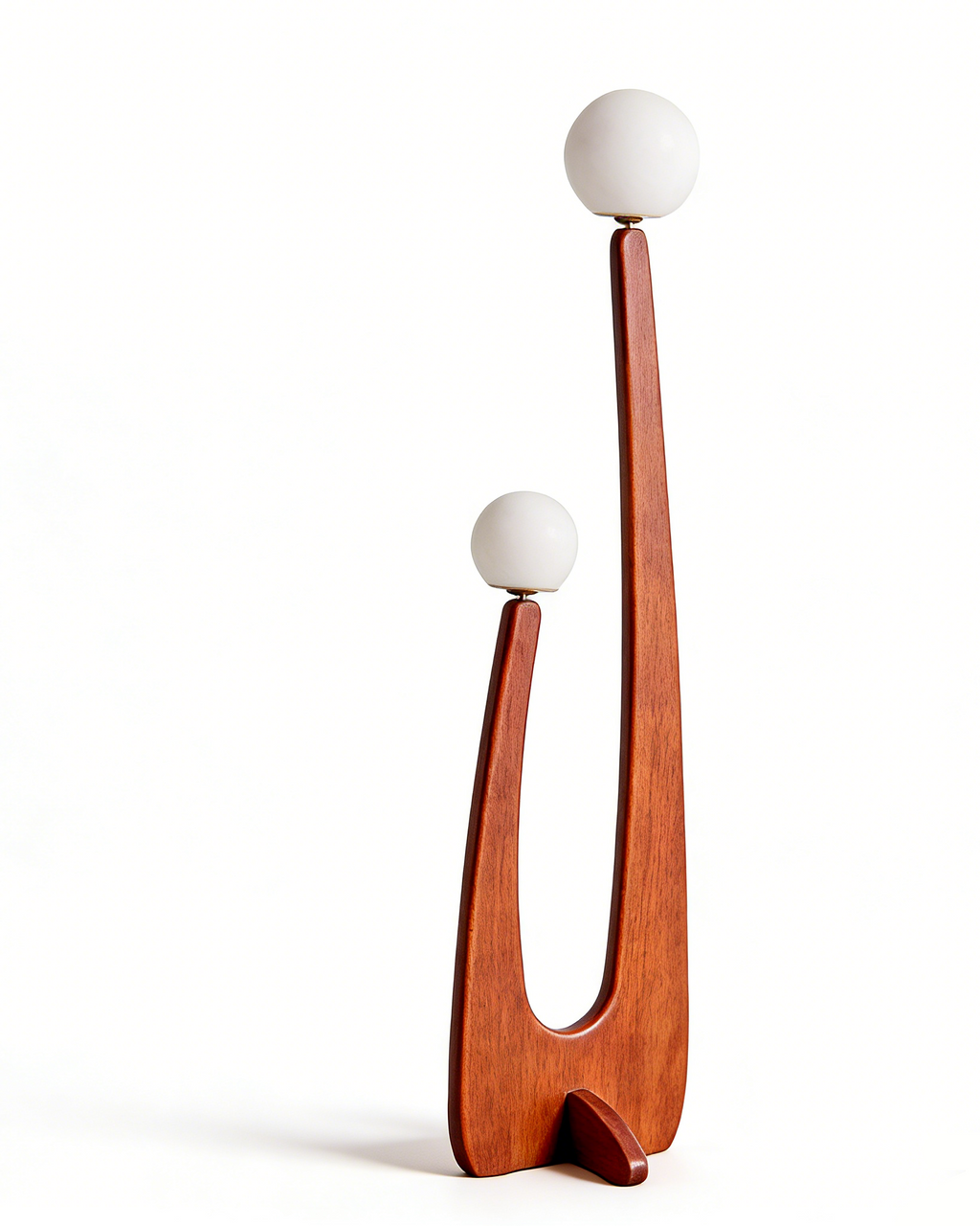 Sora Walnut Floor Lamp
