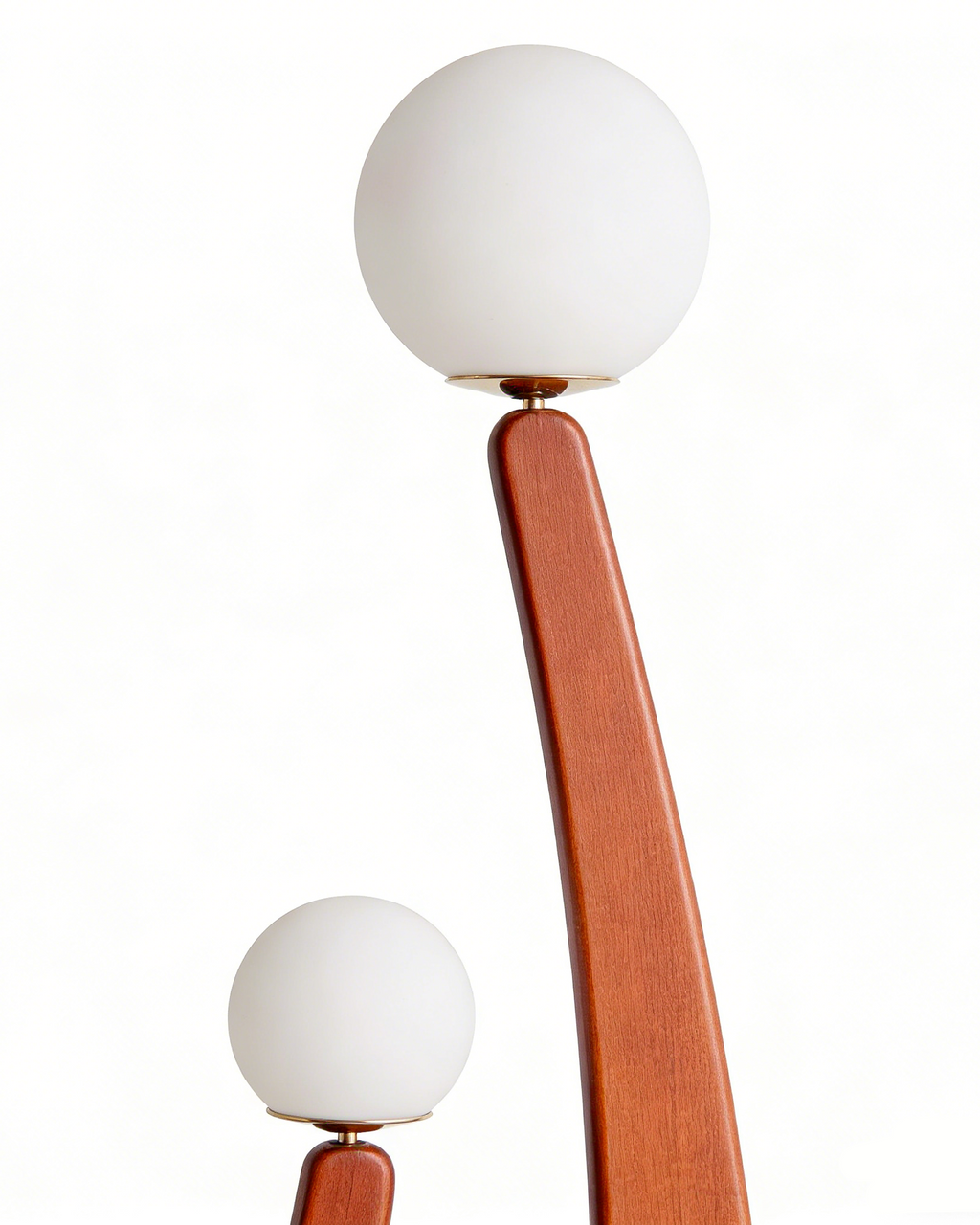 Sora Walnut Floor Lamp