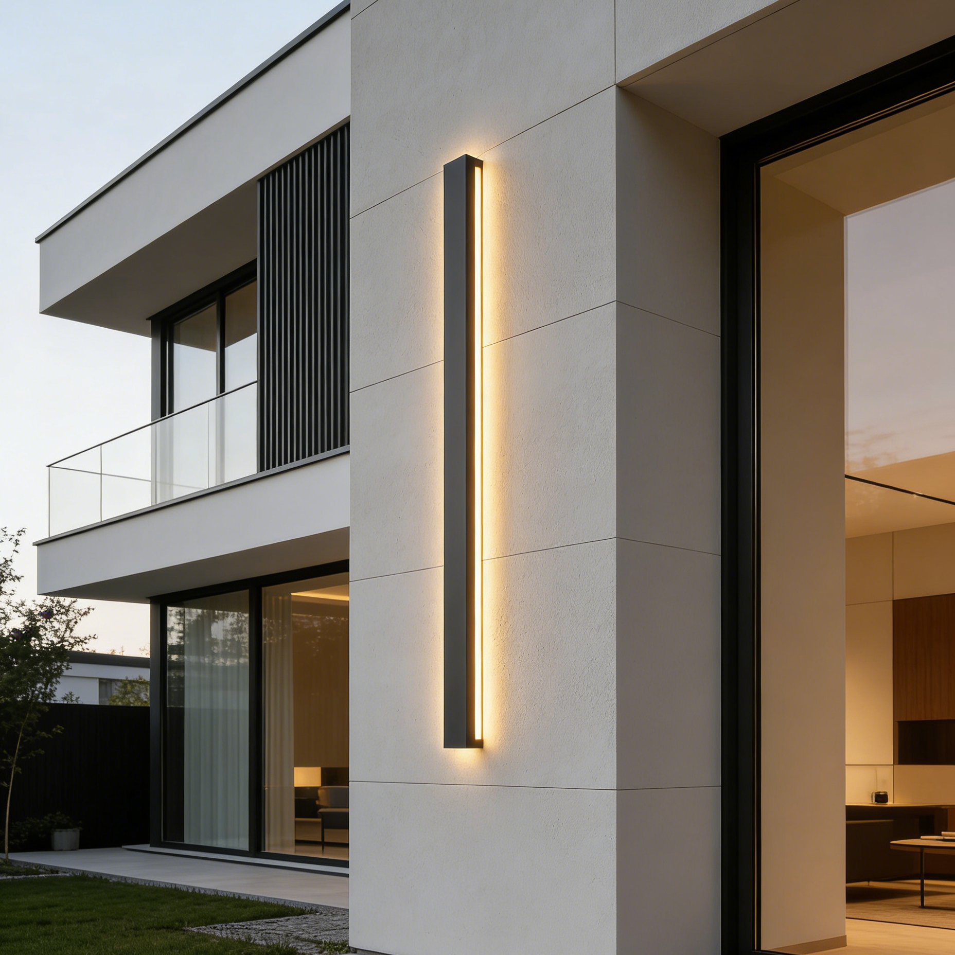 Kaito Linear Outdoor Wall Light
