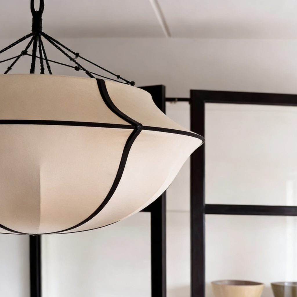 Ryuka Silk Pendant Light