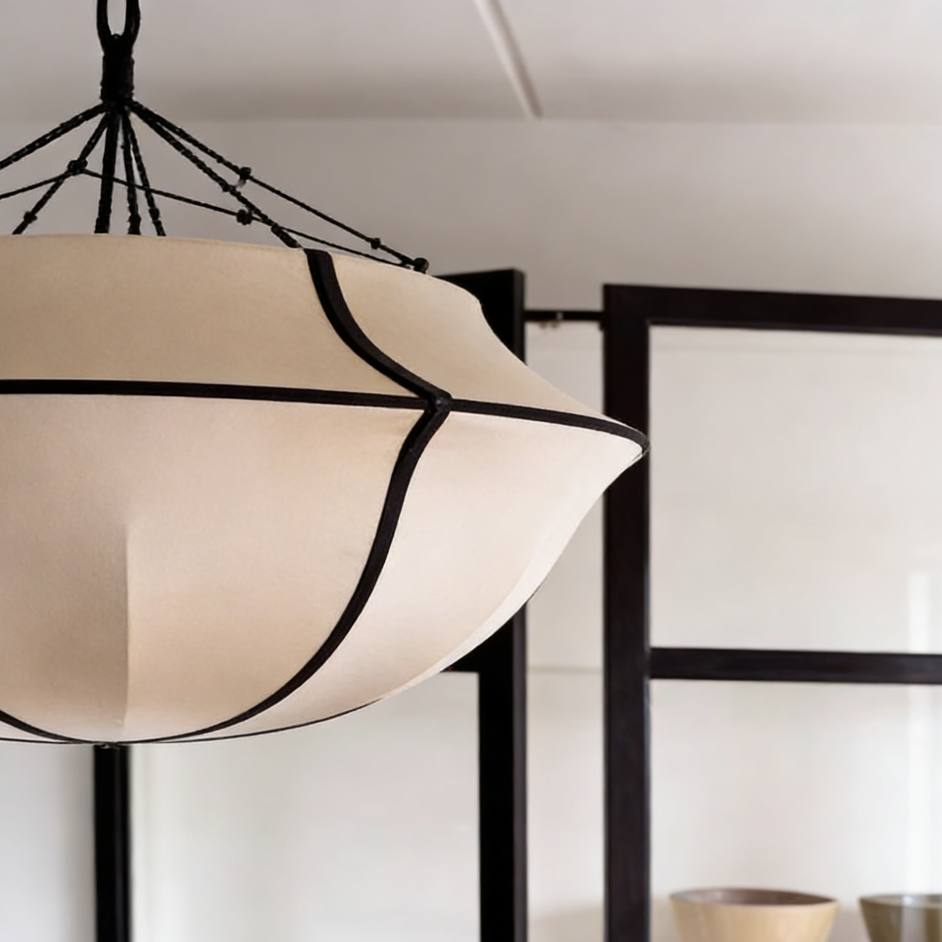Ryuka Silk Pendant Light
