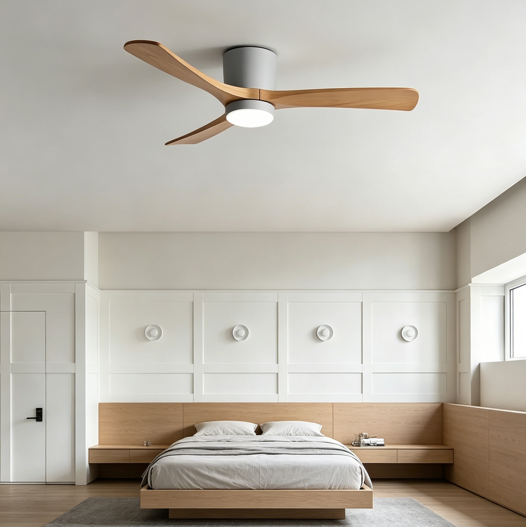 AeroNord Wood Ceiling Fan Light
