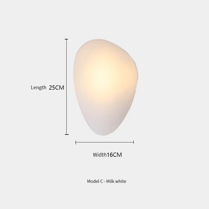 Milo Pebble Wall Lamp