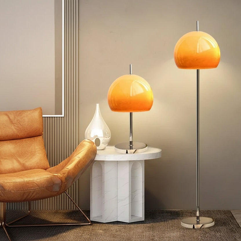 Luca Glass Floor Lamp