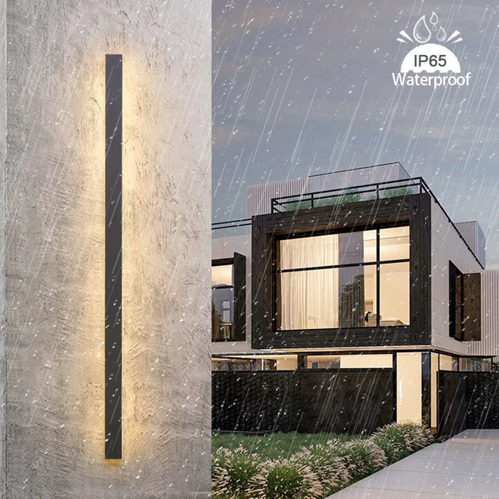 Kaito Linear Outdoor Wall Light