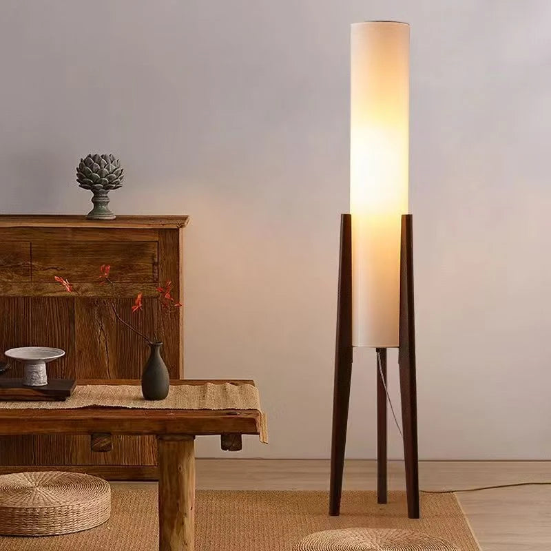 Kiyora Wood Floor Lamp