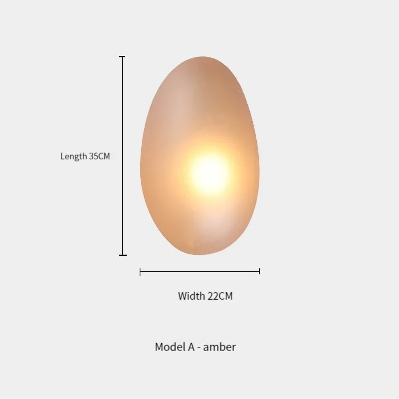 Milo Pebble Wall Lamp