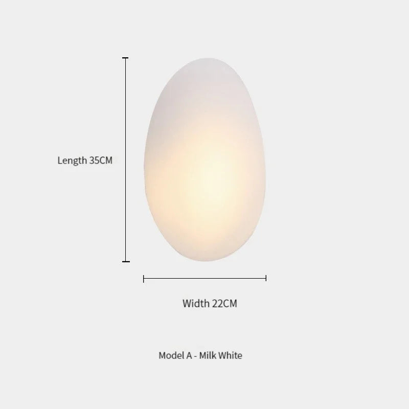 Milo Pebble Wall Lamp