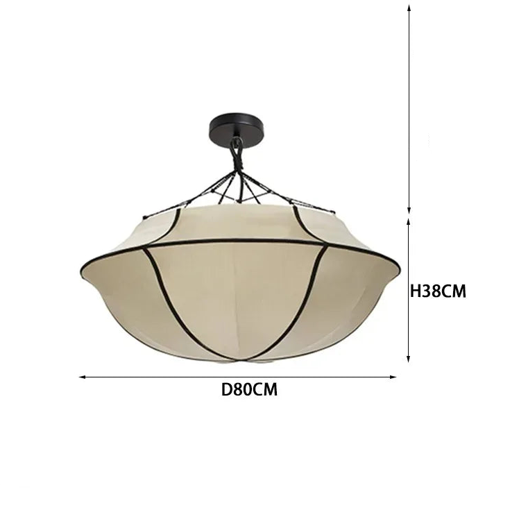 Ryuka Silk Pendant Light