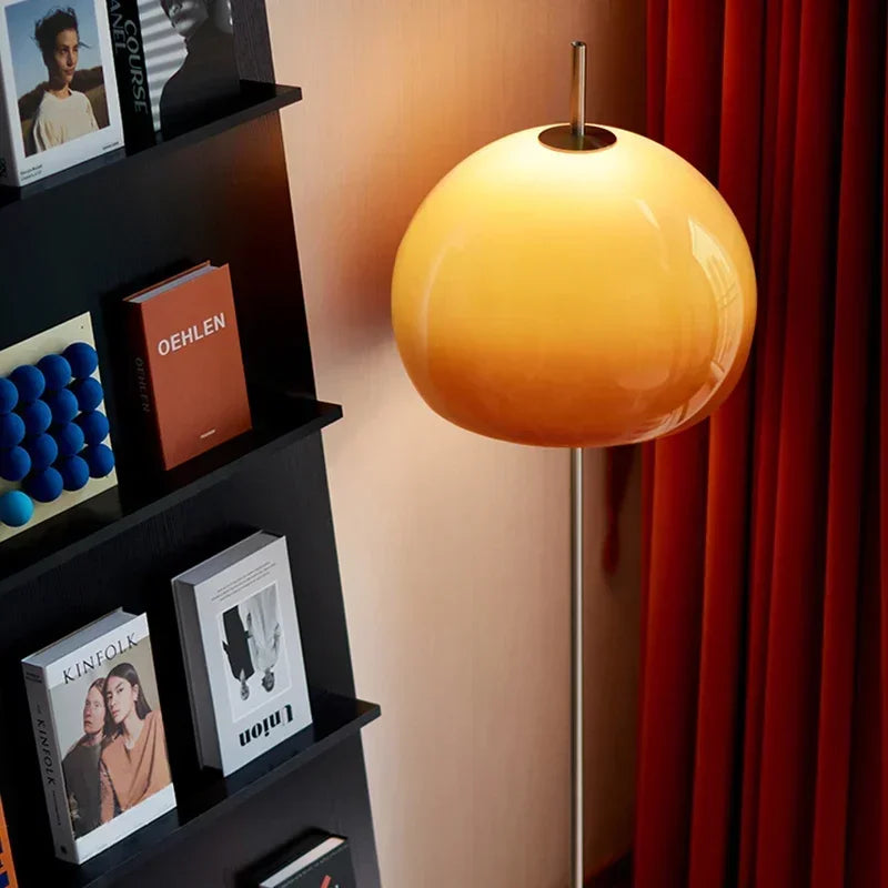 Luca Glass Floor Lamp