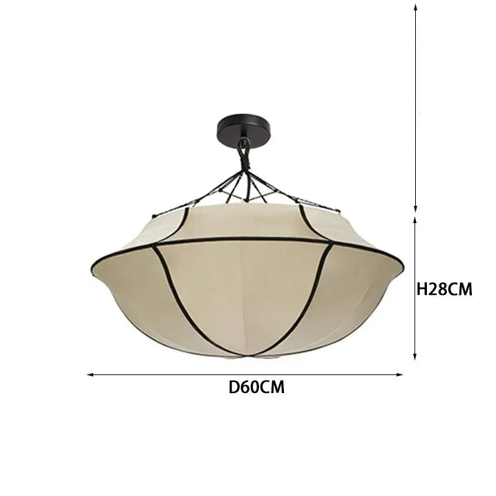 Ryuka Silk Pendant Light