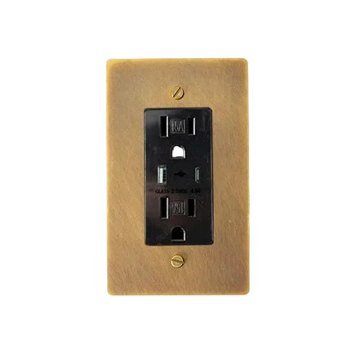 Retro Brass Electrical Kit