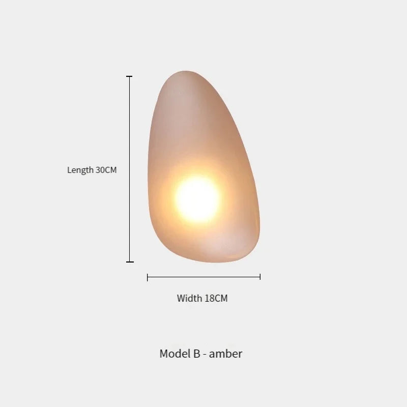 Milo Pebble Wall Lamp