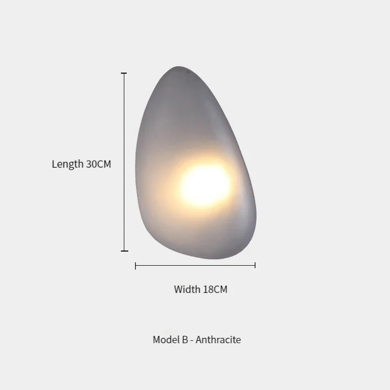 Milo Pebble Wall Lamp