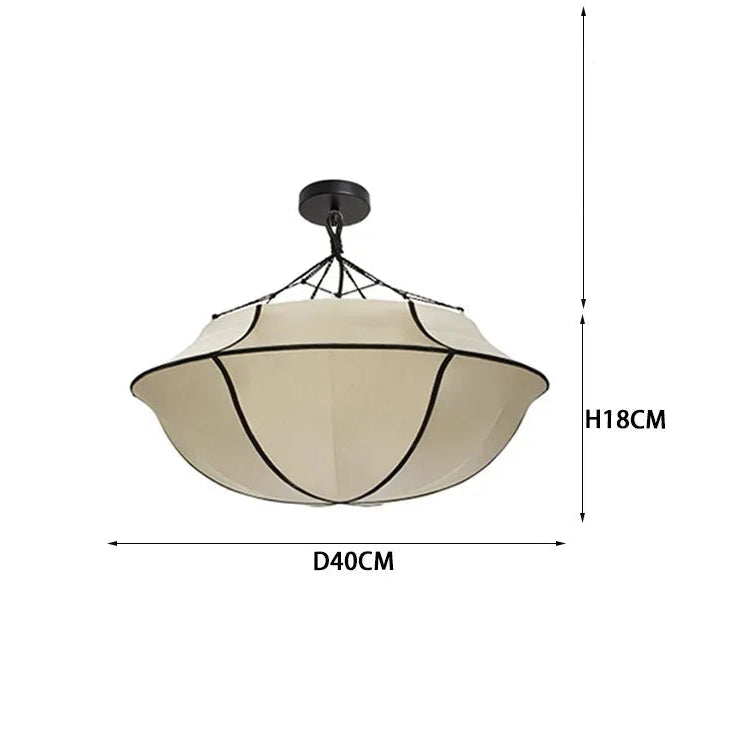 Ryuka Silk Pendant Light