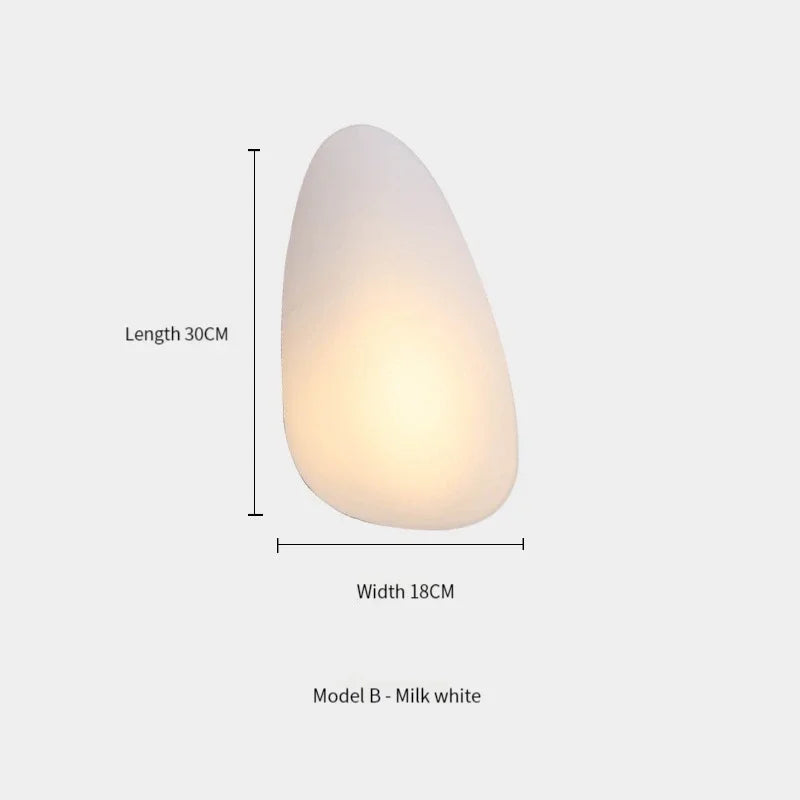 Milo Pebble Wall Lamp