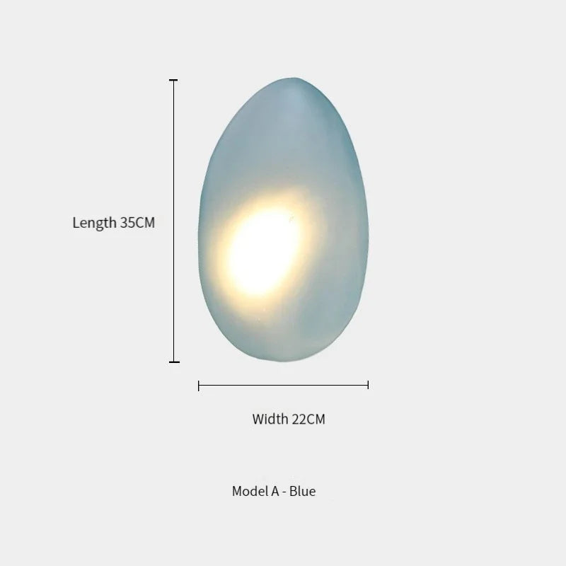 Milo Pebble Wall Lamp