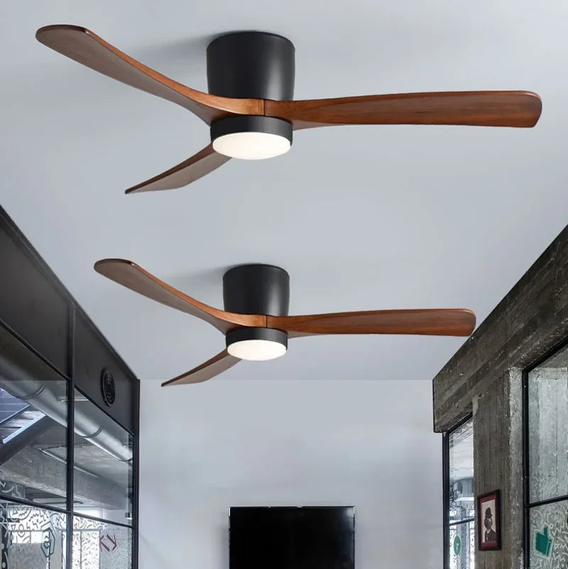 AeroNord Wood Ceiling Fan Light