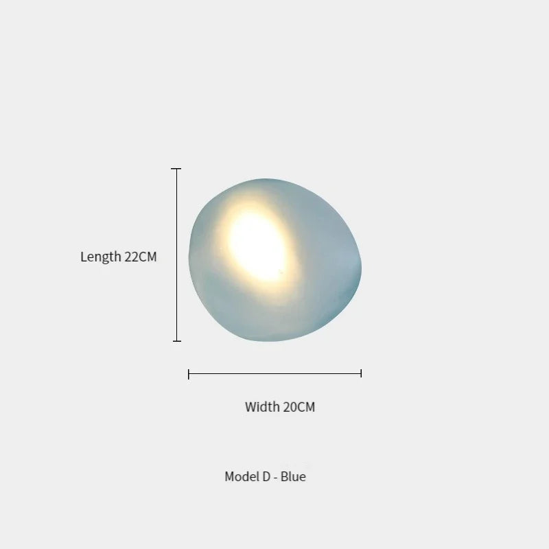 Milo Pebble Wall Lamp