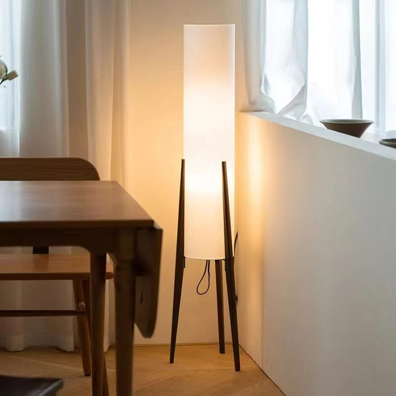 Kiyora Wood Floor Lamp