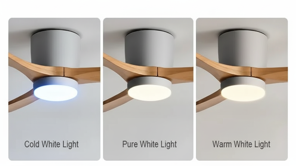 AeroNord Wood Ceiling Fan Light